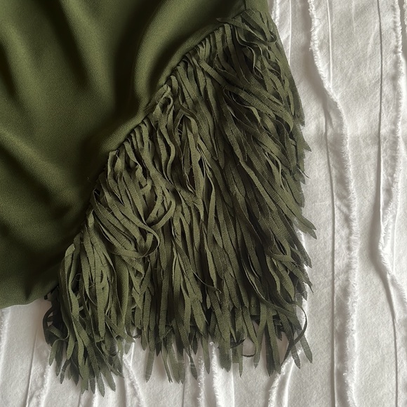 Beau Tissu fringe sleeve shirt - Picture 2 of 2